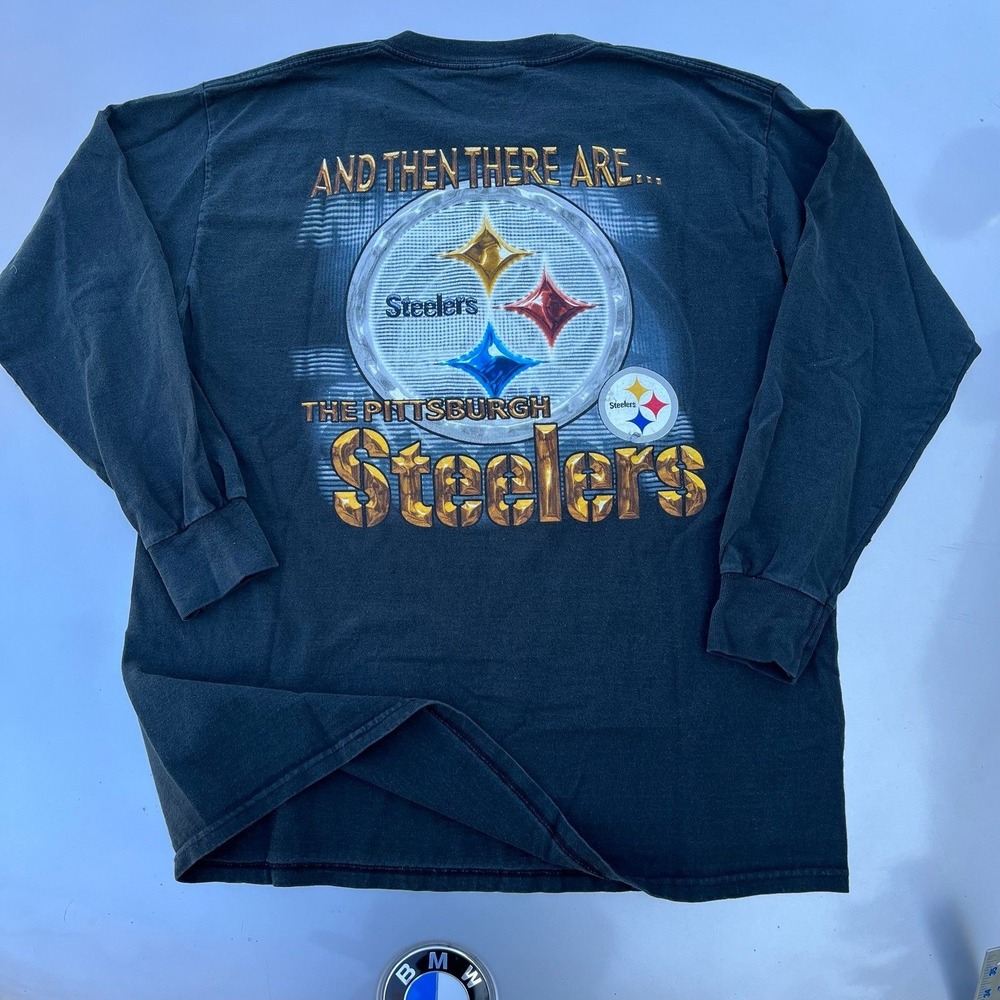 vintage pittsburgh Steelers longsleeve tshirt